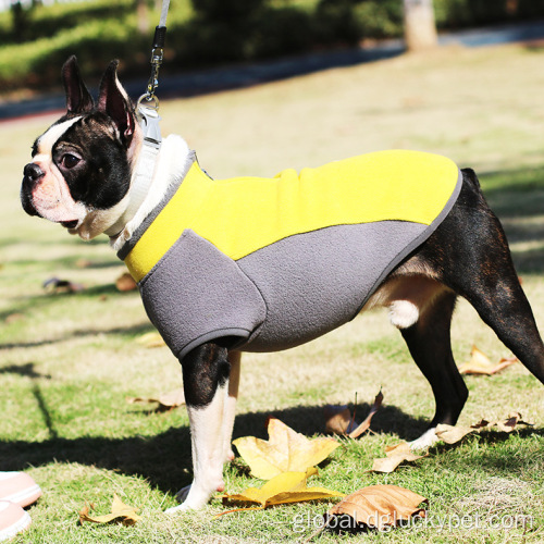 Windproof Dog Winter Coat Stretch Dog Fleece Vest Pet Breathable Sweater Factory